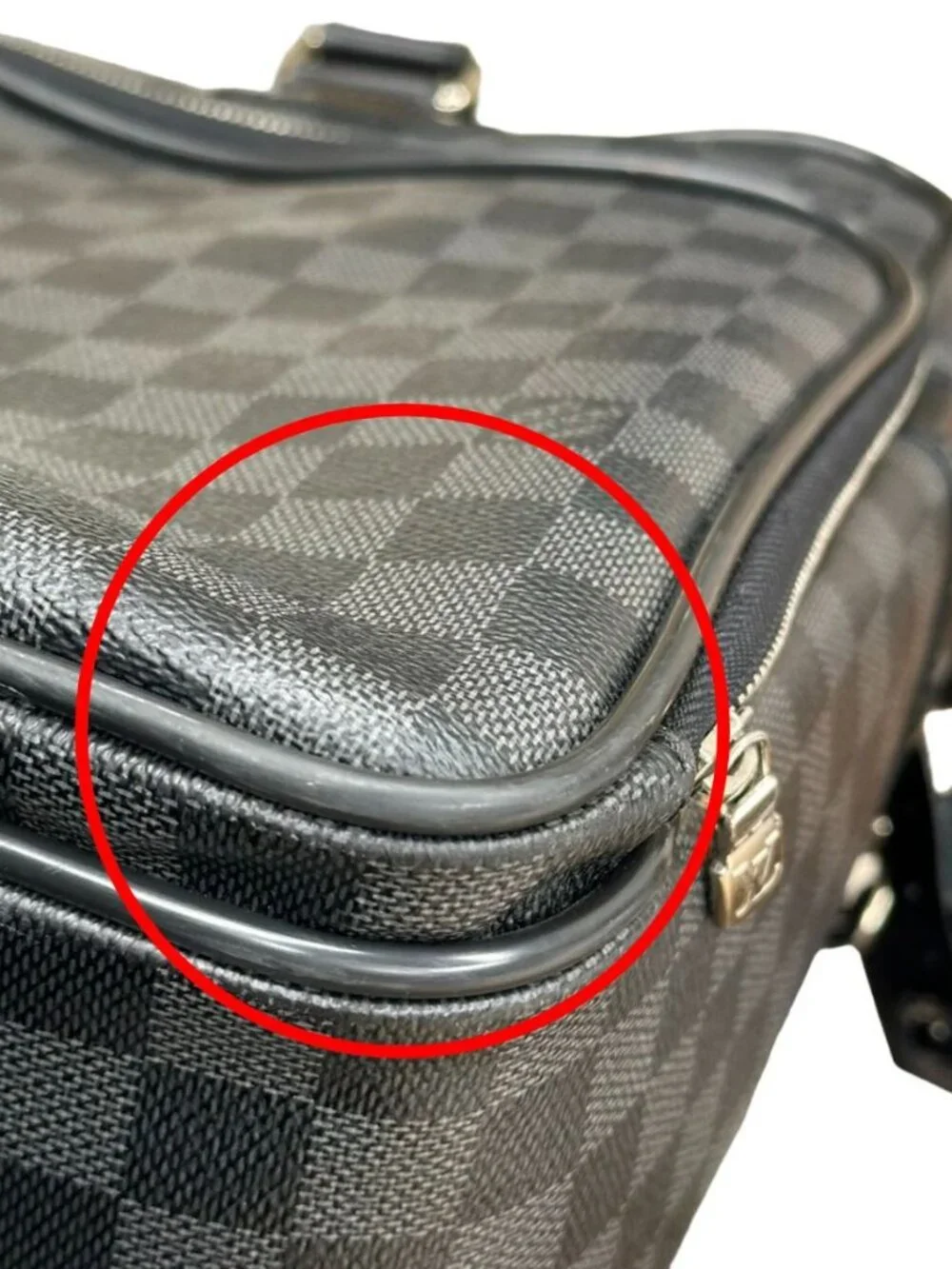 Louis Vuitton Damier Graphite Business Bag Ikar Shoulder